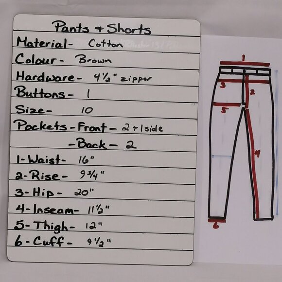 Bermuda Shorts Size 10 #99 - Picture 8 of 8